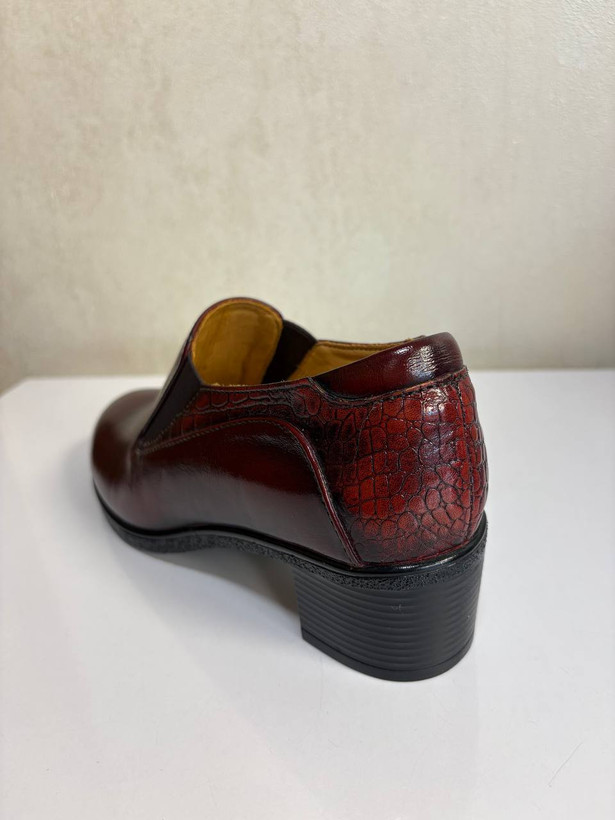کفش زنانه رسمی و اداری چرم طبیعی کد 00086